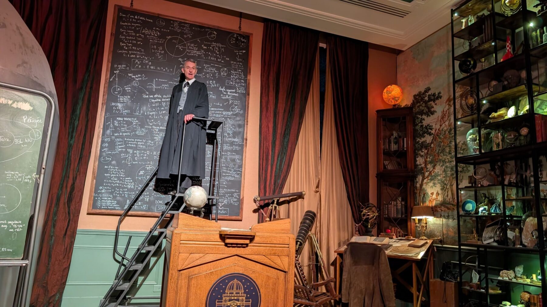 Jules Verne Spectacle immersif au Grand Hôtel des Rêves